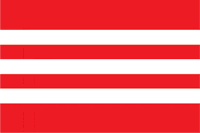 Tapa (Estonia), flag - vector image
