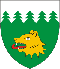 Vandra Alev (Estonia), coat of arms - vector image