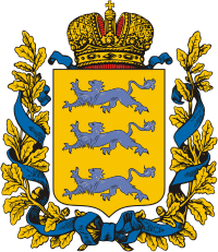 Estland Gouvernement (Russisches Reich), Wappen