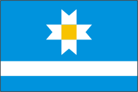 Кейла (Эстония), флаг - векторное изображение