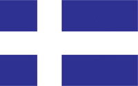 Пярну (Эстония), флаг - векторное изображение