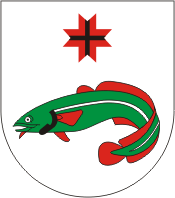 Piirissaare (Estonia), coat of arms - vector image