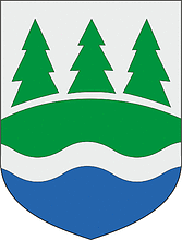 Rõuge parish (Estonia), coat of arms - vector image