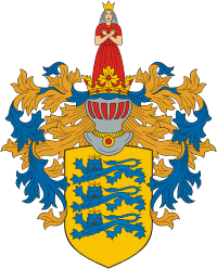 Tallinn (Estonia), greater coat of arms - vector image