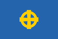 Вормси (Эстония), флаг - векторное изображение