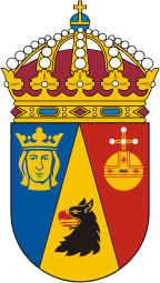 Stockholm (län in Sweden), coat of arms (1968)