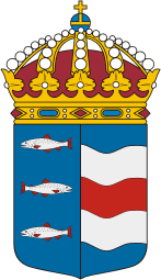 Västernorrland (län in Sweden), coat of arms - vector image