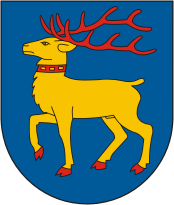 Öland (historical province in Sweden), coat of arms - vector image