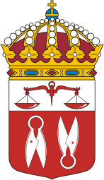 Vector clipart: Borås Disctrict Court (Sweden), coat of arms