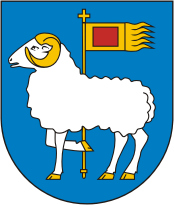 Gotland (historical province in Sweden), coat of arms - vector image