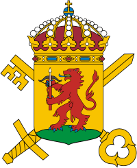 Крунуберг (лён Швеции), герб административного суда - векторное изображение
