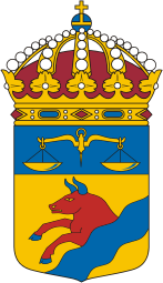 Mariestad (Schweden), Wappen des Amtsgerichts