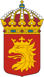 Skåne (Scania, län in Sweden), coat of arms - vector image