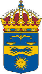 Skellefteå District Court (Sweden), coat of arms - vector image