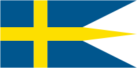 Швеция, военный флаг