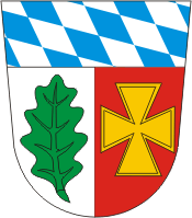 Айхах-Фридберг (Бавария), герб - векторное изображение