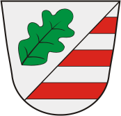 Aicha vorm Wald (Bavaria), coat of arms - vector image