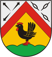 Albrechts (Thuringen), coat of arms - vector image