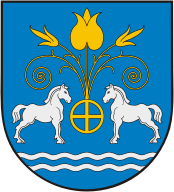 Allershausen (Uslar, Lower Saxony), coat of arms - vector image