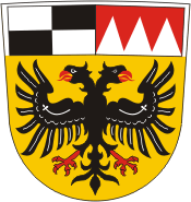 Ansbach (kreis in Bavaria), coat of arms - vector image