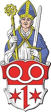Vector clipart: Arheilgen (Darmstadt, Hesse), large coat of arms