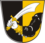 Arnstorf (Bavaria), coat of arms - vector image