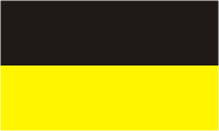 Baden-Württemberg, civil flag - vector image