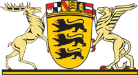 Баден-Вюртемберг, большой герб - векторное изображение