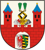 Bernburg (Saxony-Anhalt), coat of arms - vector image