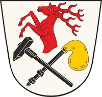 Векторный клипарт: Бишофсгрюн (Бавария), герб
