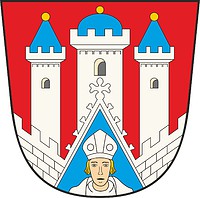 Vector clipart: Bischofsheim in der Rhön (Bavaria), coat of arms