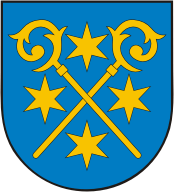 Бишофсверда (Саксония), герб - векторное изображение