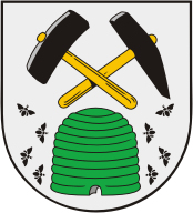Brand-Erbisdorf (Saxony), coat of arms - vector image