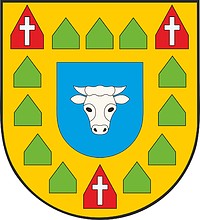 Vector clipart: Bredstedt-Land (former amt in Schleswig-Holstein), coat of arms