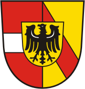 Breisgau-Hochschwarzwald kreis (Baden-Württemberg), coat of arms - vector image