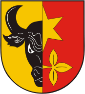 Bruel (Mecklenburg-Vorpommern), coat of arms - vector image