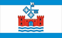 Vector clipart: Burg (Dithmarschen, Schleswig-Holstein), flag