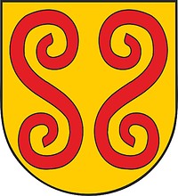 Burgstall an der Murr (Baden-Württemberg), coat of arms - vector image