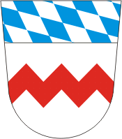 Dachau (kreis in Bavaria), coat of arms - vector image