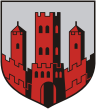 Dinslaken (North Rhine-Westphalia),<br>stylized coat of arms