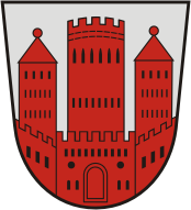 Dinslaken (North Rhine-Westphalia), coat of arms - vector image