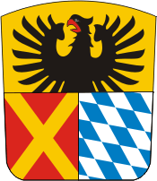 Донау-Рис (Бавария), герб - векторное изображение