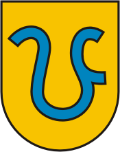 Векторный клипарт: Эрбенхайм (округ в Висбадене, Гессен), герб