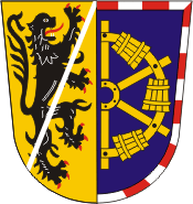 Erlangen Hochstadt (Bavaria), coat of arms - vector image