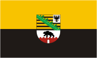 Saxony-Anhalt (Sachsen-Anhalt), state flag