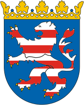 Hesse (Hessen), coat of arms - vector image
