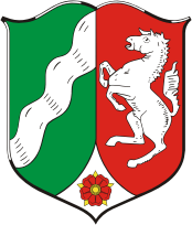 North Rhine-Westphalia (Nordrhein-Westfalen), coat of arms