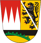 Hassberge (Bavaria), coat of arms - vector image