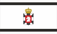 Векторный клипарт: Герцогство Лауэнбург (район в Шлезвиг-Гольштейн), флаг