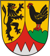 Hildburghausen kreis (Thuringen), coat of arms - vector image